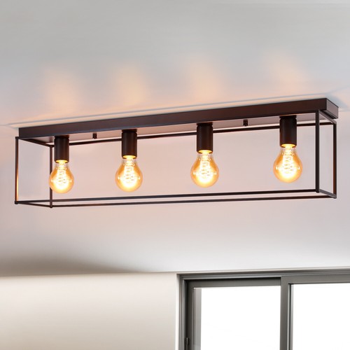 Led deckenleuchte 40w schwarz - led,