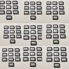 100 x Nokia scheda multimediale 64 MB RS-MMC tipo scheda di memoria fotocamera lettore telefono PDA