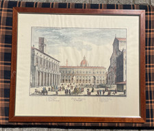 Quadro stampa tela - tela, "piazza