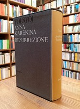 Lev TOLSTOJ - ANNA KARENINA - RESURREZIONE [Millenni Einaudi, 1962] RARO