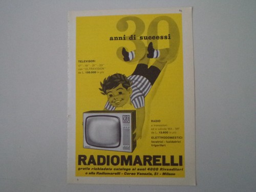 Advertising pubblicità 1960 - advertising,