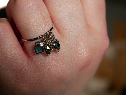 Glamour tre cuori anello - glamour, a