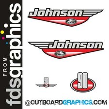 Johnson 90 CV decalcomanie