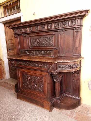 Antica credenza rinascimento - credenza,