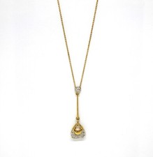 Pink 18k Yellow Gold Choker