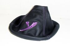 cuffia leva cambio in pelle