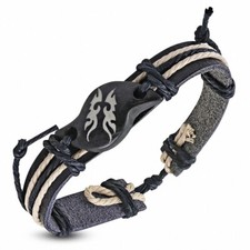 Braccialetto IN pelle Marrone