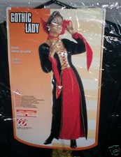 CARNEVALE COSTUME DAMA GOTICA