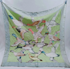 Rare 1986! HERMES 100% Silk