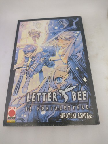 Manga letter bee - bee, planet