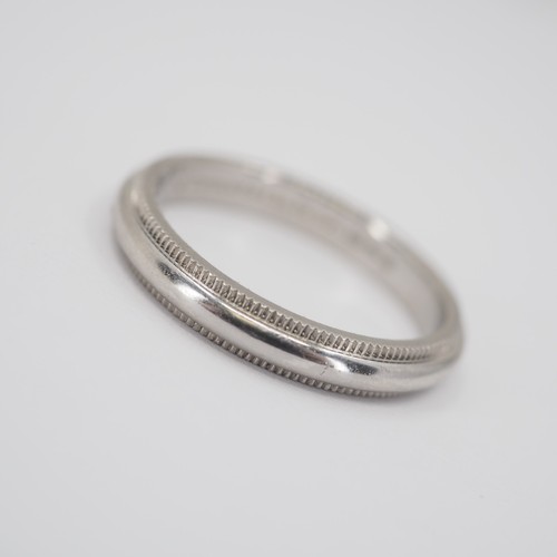 Anello tiffany co milgrain - anello,