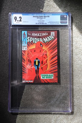 Amazing spider man cgc - amazing, #50