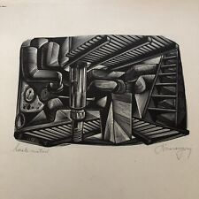 xilografia firmata Tranquillo