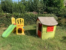 casetta smoby e scivolo little tikes