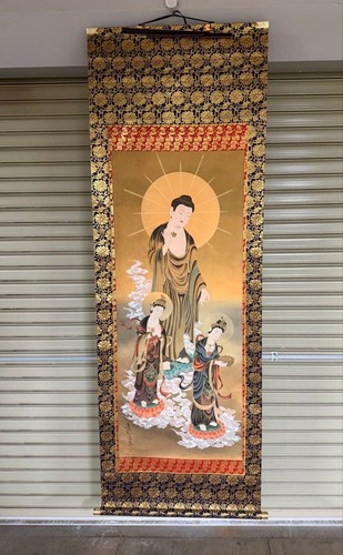 Trittico buddista moderno arte