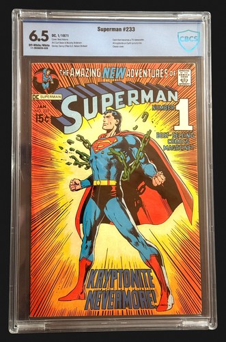 Superman 233 cbcs - #233, 6.5