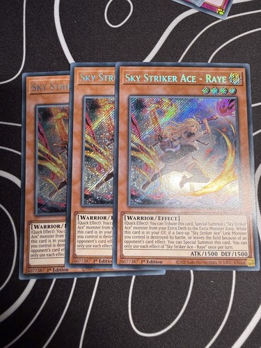 Sky striker ace raye - 3x,