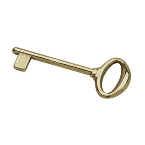 Chiave classica ottone lucido - classica,