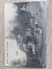 Cartolina Antica Busalla Semina Via Alla Chiesa 1927 Fp BN Viaggiata