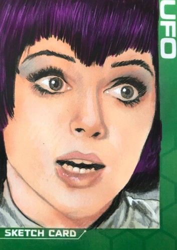 Sketch card ufo liutenant - card,