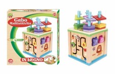 Cubo multi attività legno - multi,