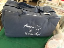 borsone nascita con fasciatoio