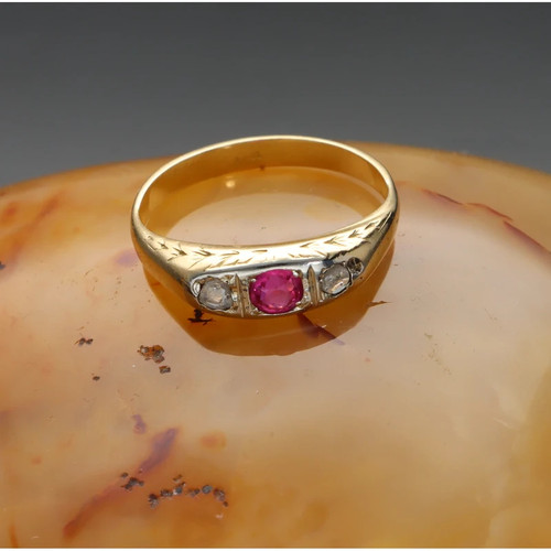 Anello vintage oro - anello,