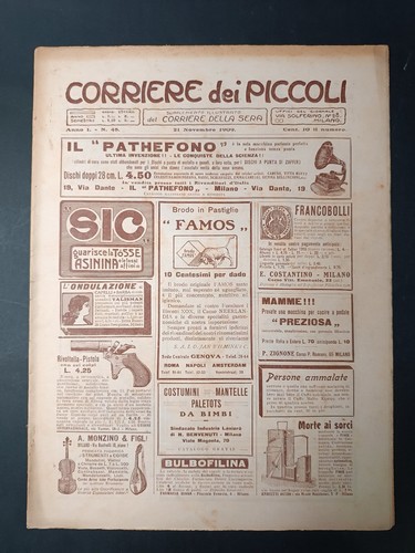 Fumetto corriere dei piccoli - corriere,