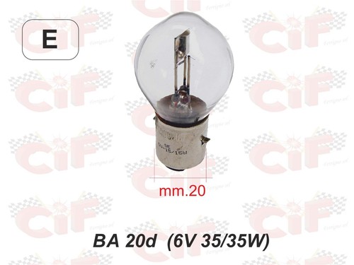 Lampadina biluce 20d 6v - lampadina,