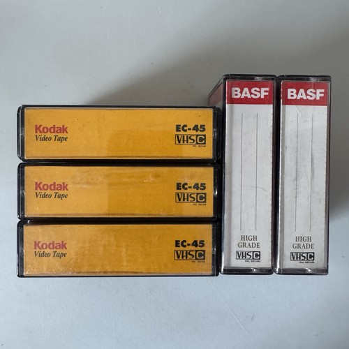 Vhs kodak basf - kodak, &