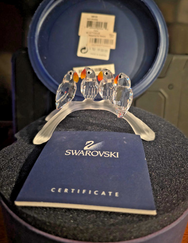 Swarovski baby lovebirds - swarovski,