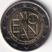Euro commemorativi slovenia - commemorativi,