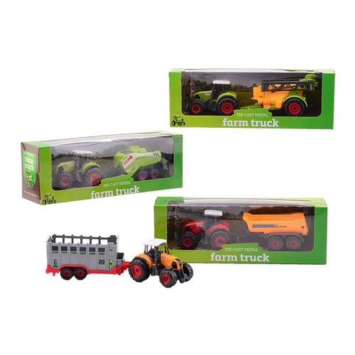 Trattore agricolo con - agricolo,