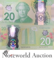 CANADA 20 Dollari 2015 P 111
