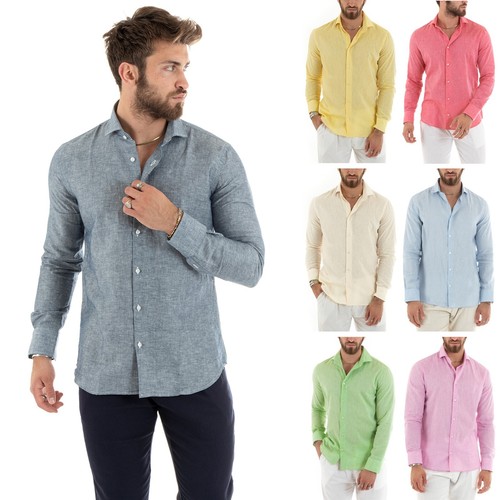 Camicia uomo colletto francese - colletto,