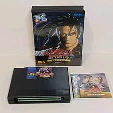 Samurai Spirits 2 Samurai Showdown Neo Geo SNK Japanese Complete Box Manual