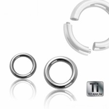 Piercing anello segmento