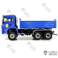 In Stock LESU 1/14 TGS 3 vie RC Dumper idraulico camion suono leggero motore servo