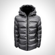 Piumino uomo invernale argento - uomo,