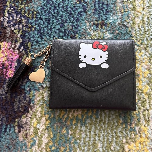 Portafoglio hello kitty nero - hello,