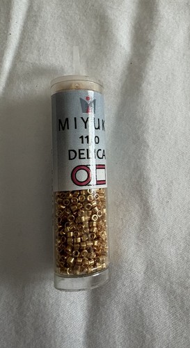 Miyuki delica zincato oro - delica,