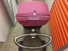 Purple Stokke xplory stroller