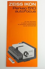 Brochure proiettore ZEISS IKON