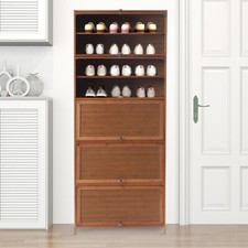 Scarpiera 10 Livelli Bambù