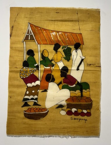 Quadro africano tessuto - quadro,