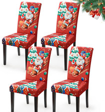 Coprisedie Natalizie Set Di 4