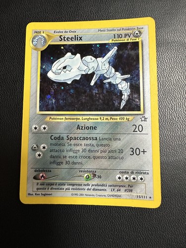 Steelix 111 neo genesis - 15/111, genesis-
