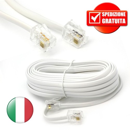 Cavo telefonico dsl per modem - telefonico,