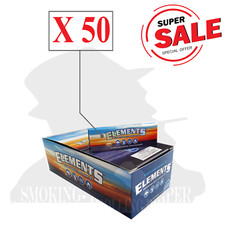 ELEMENTI Blue Corte – Cartine Corte Singolo 50 Libretti Originali