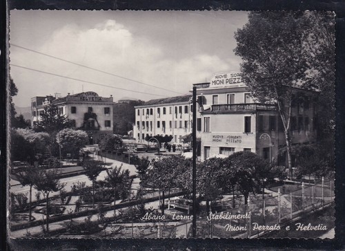 Cartolina abano terme - cartolina,